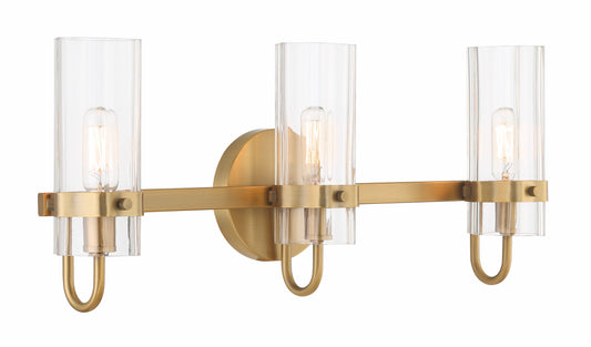 Tiffany Brass Vanity Light