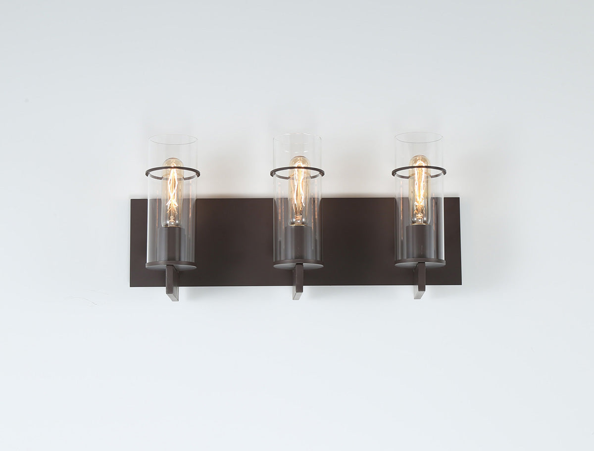 Misti Matte Black Vanity Light
