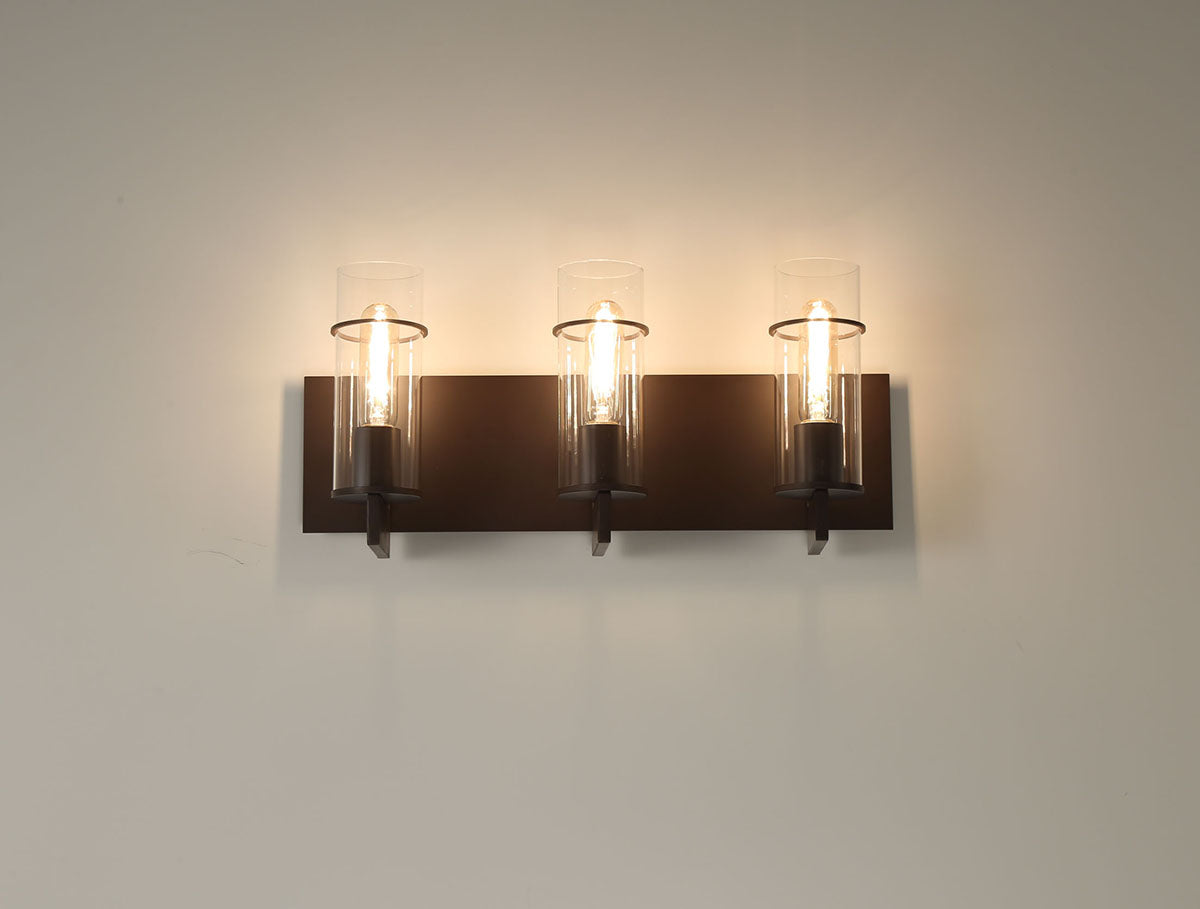 Misti Matte Black Vanity Light