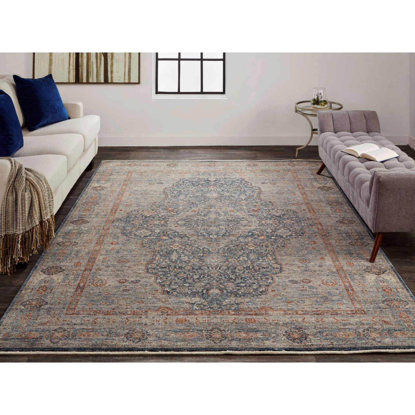 Marquette Blue Rug