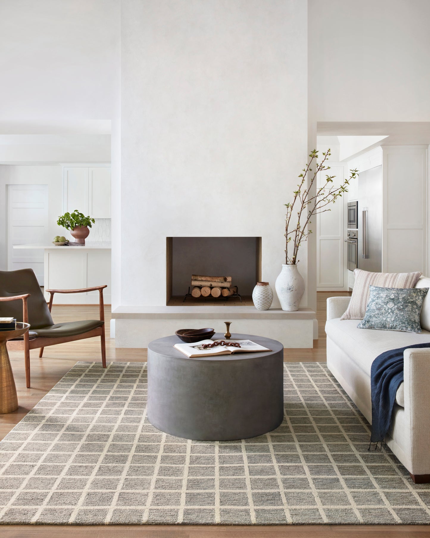 Polly Slate and Ivory Rug