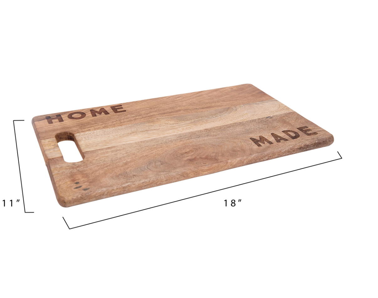 Home Made Mango Wood Cutting Board