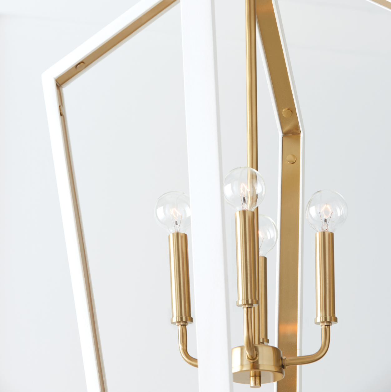 Liam 4 Light White Pendant