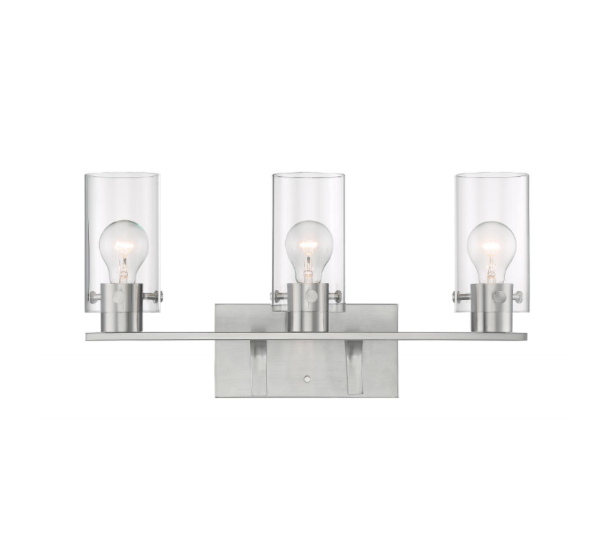 Sommer Brushed Nickel Vanity Light