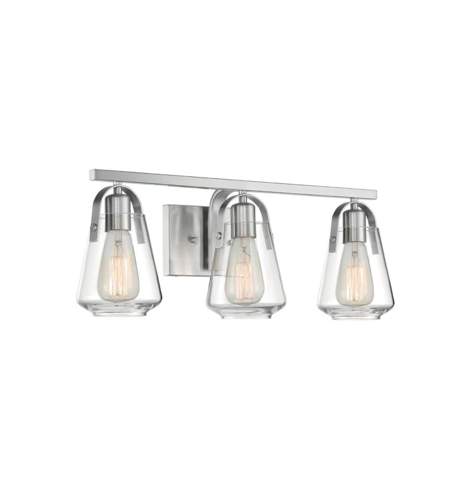 Skye Nickel Vanity Light