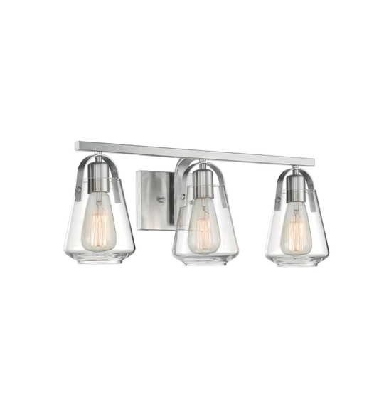 Skye Nickel Vanity Light
