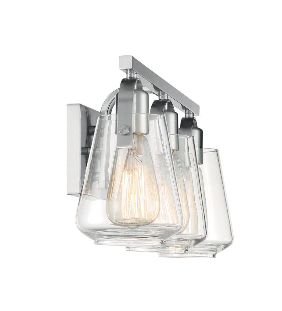 Skye Nickel Vanity Light