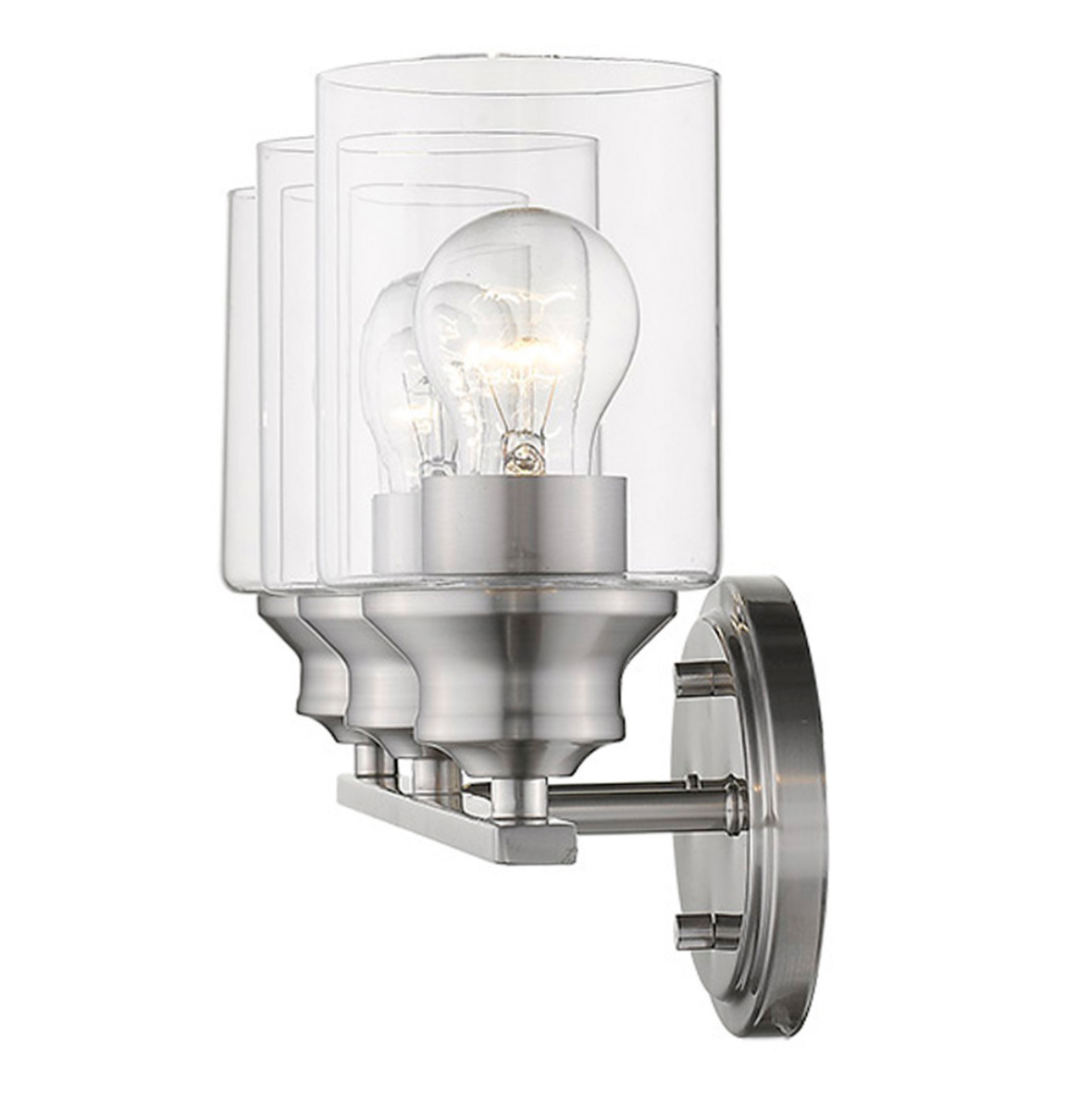Gio Nickel Vanity Light