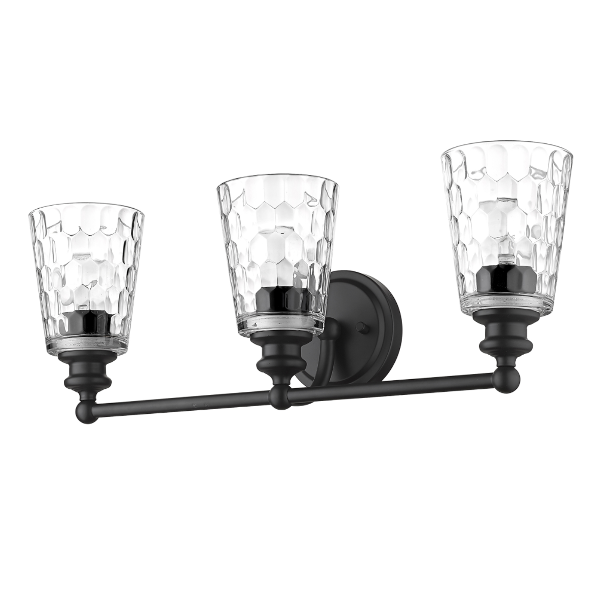 Mallie Black Vanity Light