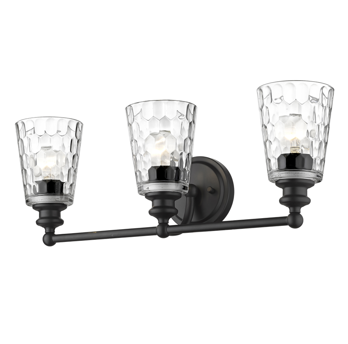 Mallie Black Vanity Light
