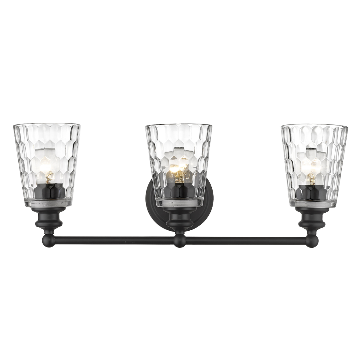 Mallie Black Vanity Light