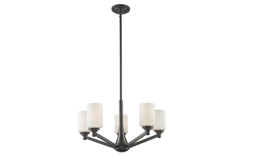 Tyler 5 Light Bronze Chandelier