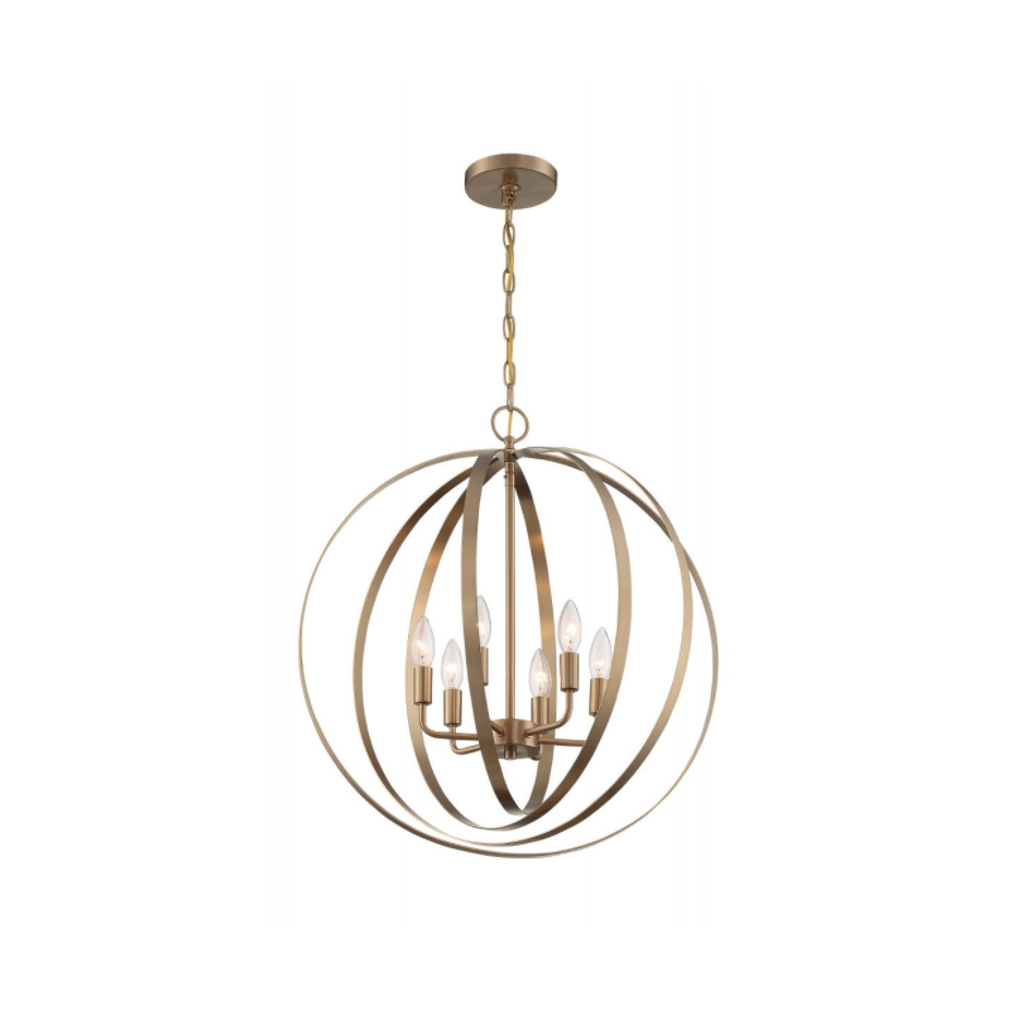 Penny 6 Light Chandelier