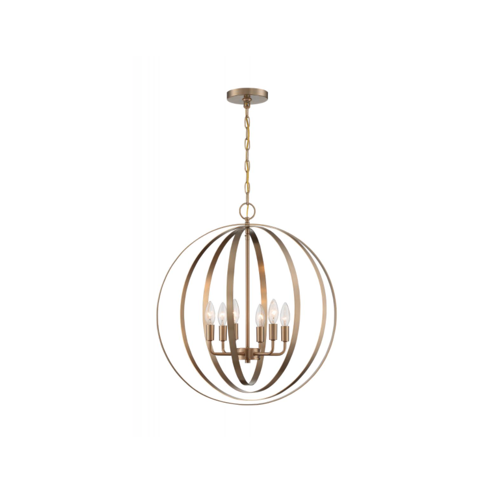 Penny 6 Light Chandelier