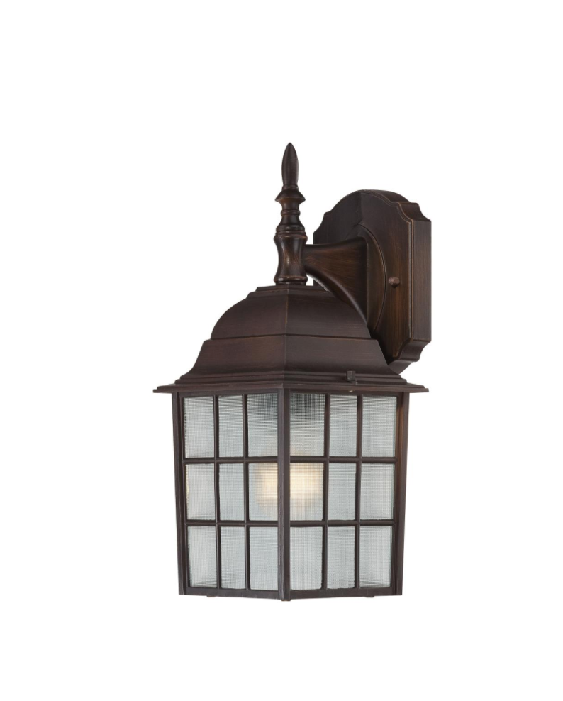 Ellis Outdoor Rustic Bronze Wall Sconce