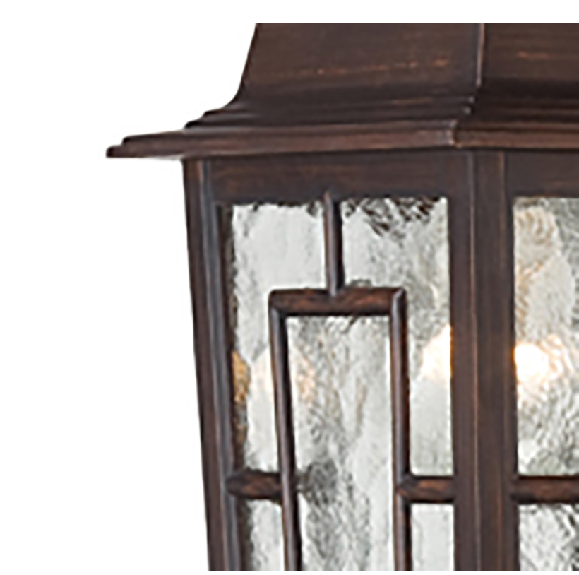 Bailey Outdoor Rustic Bronze Wall Sconce