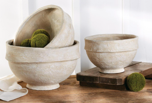Paper Mache Nested Bowls