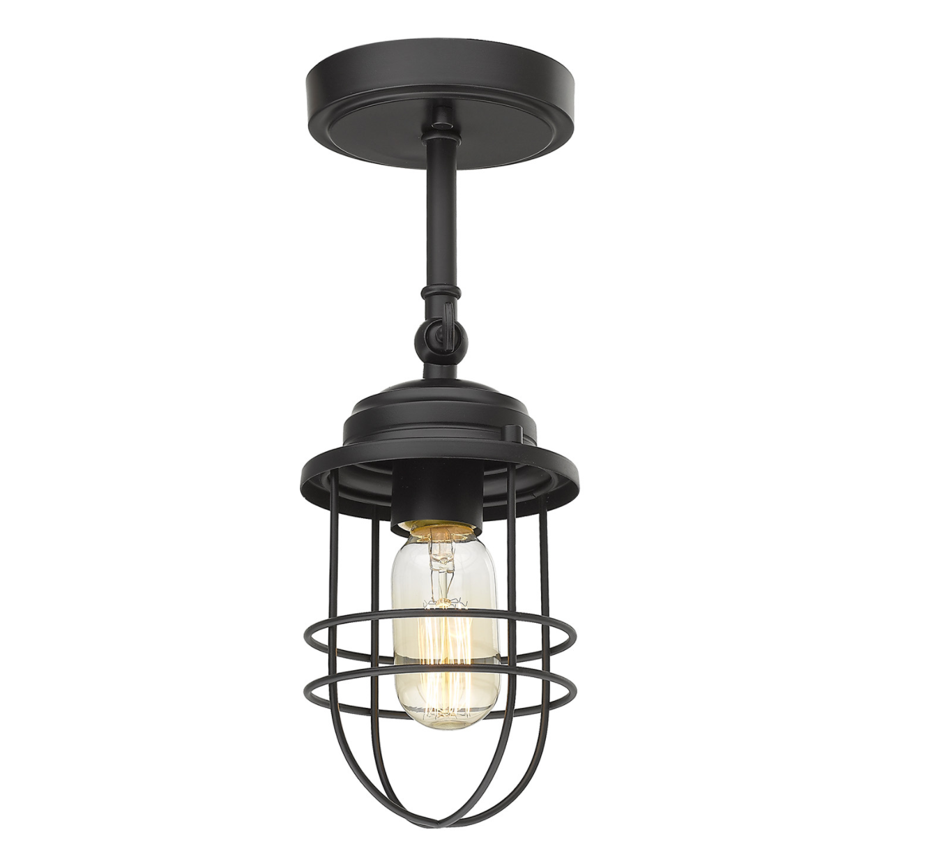 Fisher Black Wall Sconce