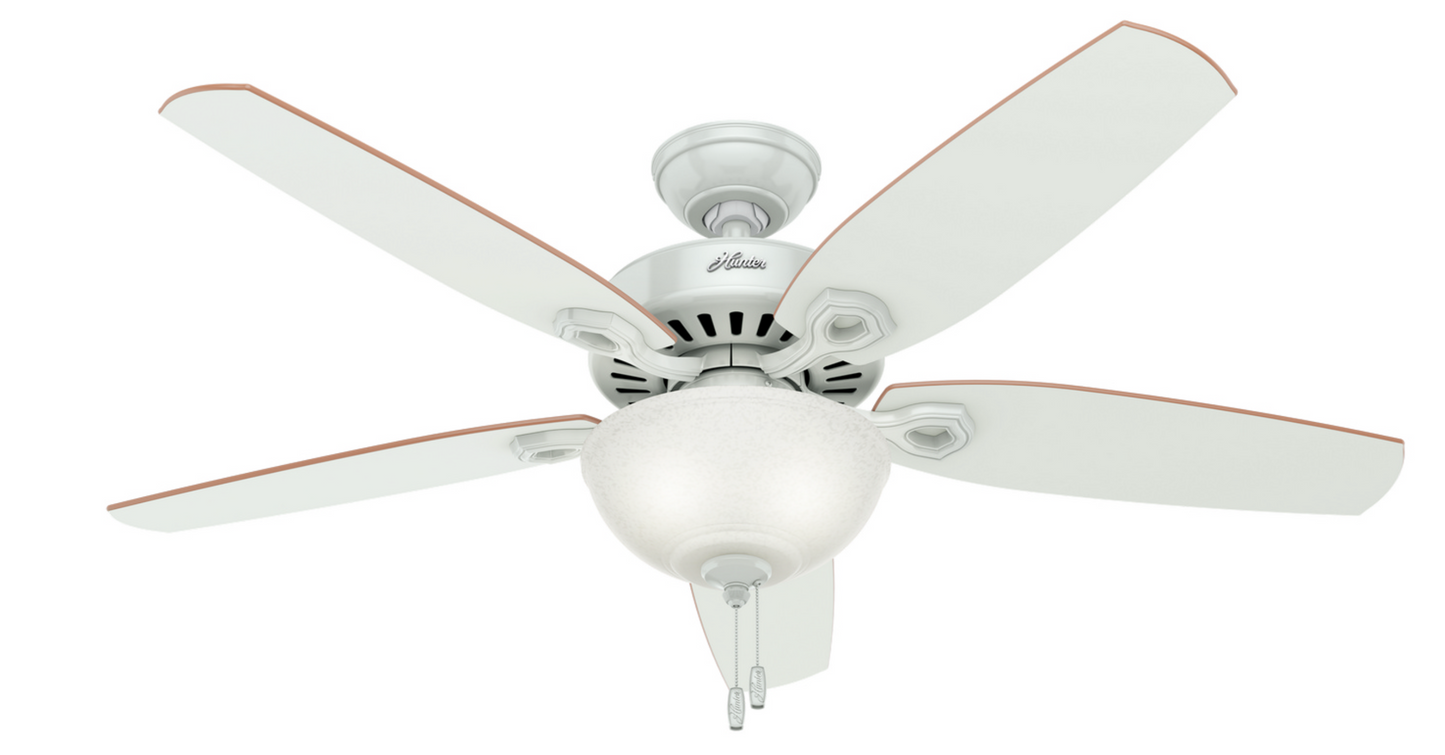 Sloan White 52" Ceiling Fan