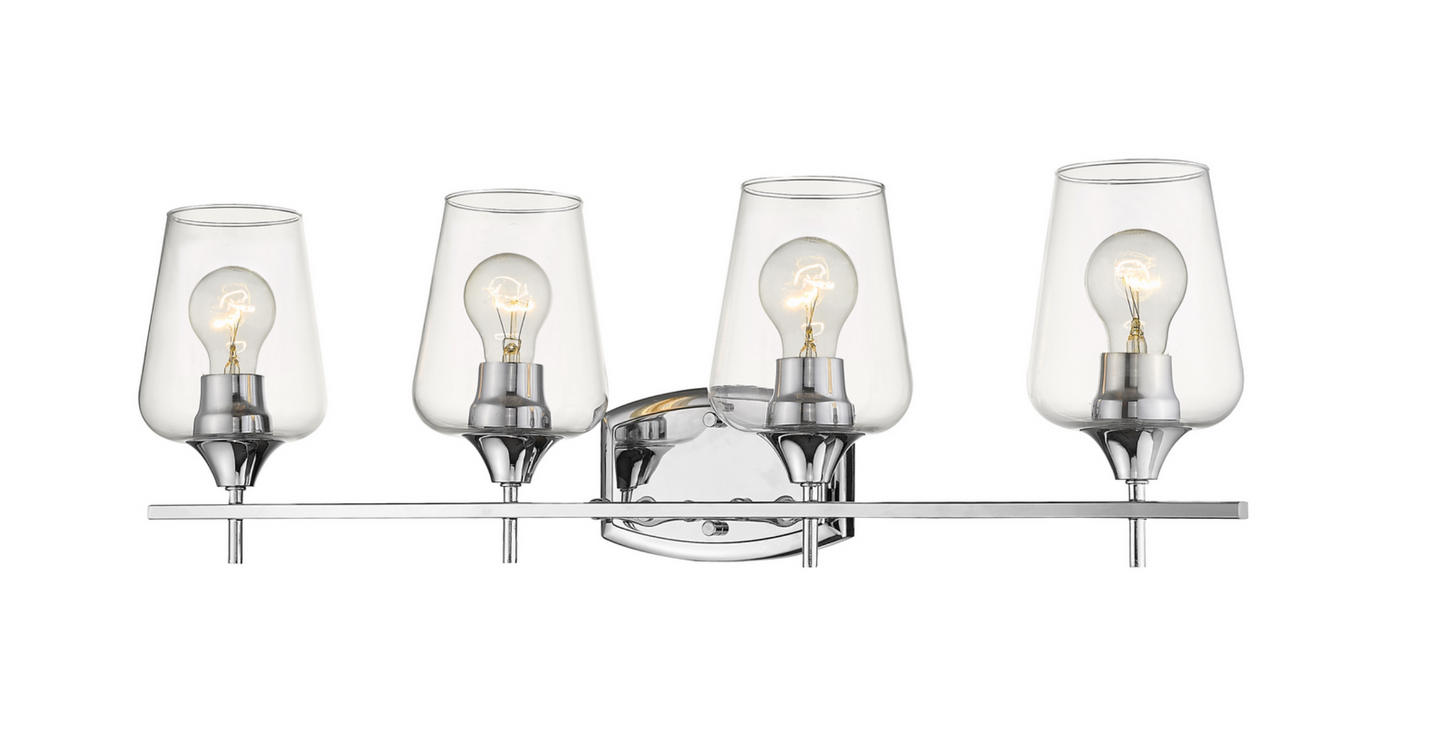 Julia Chrome Vanity Light