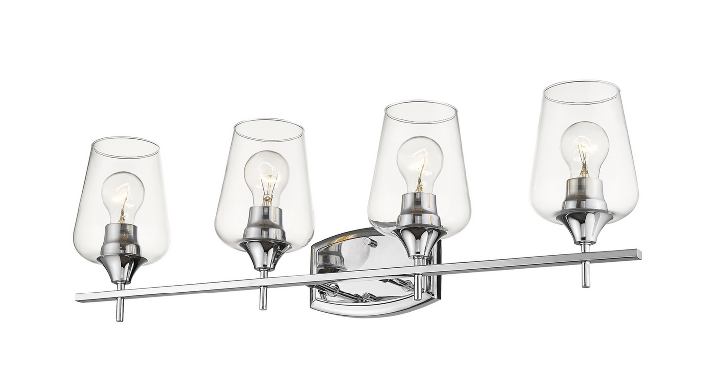 Julia Chrome Vanity Light