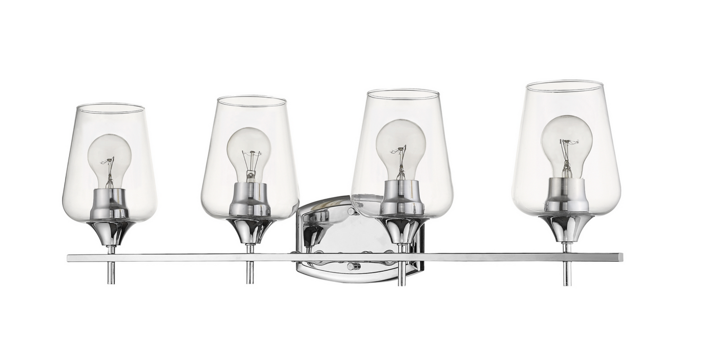 Julia Chrome Vanity Light