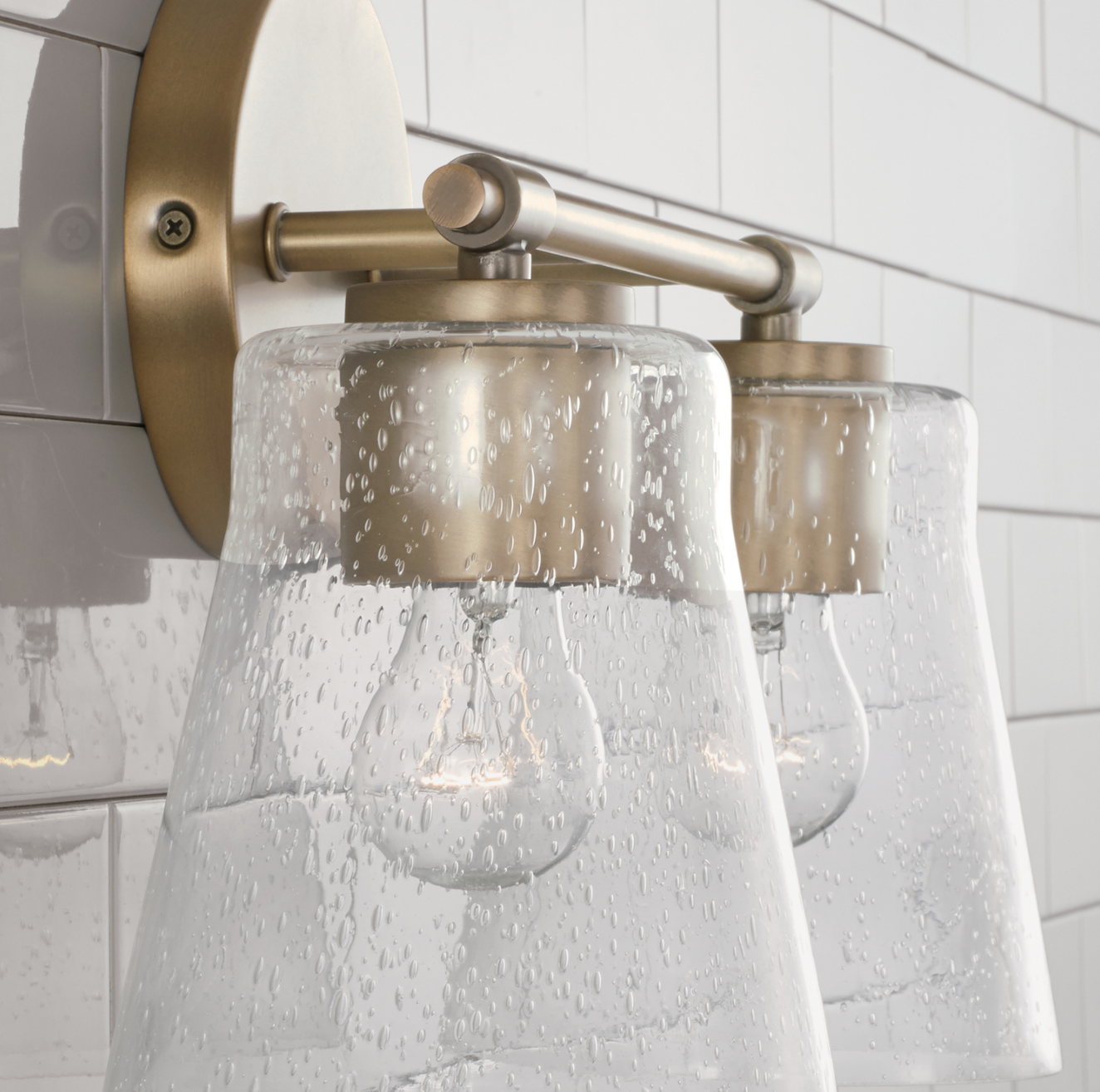 Jackie Brass Vanity Light