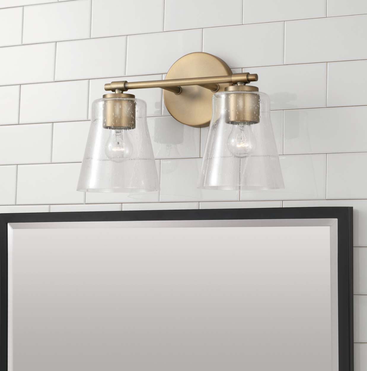 Jackie Brass Vanity Light