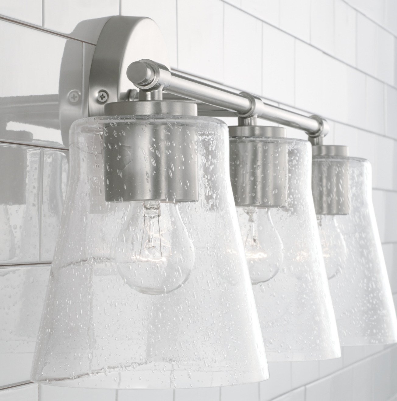 Jackie Nickel Vanity Light