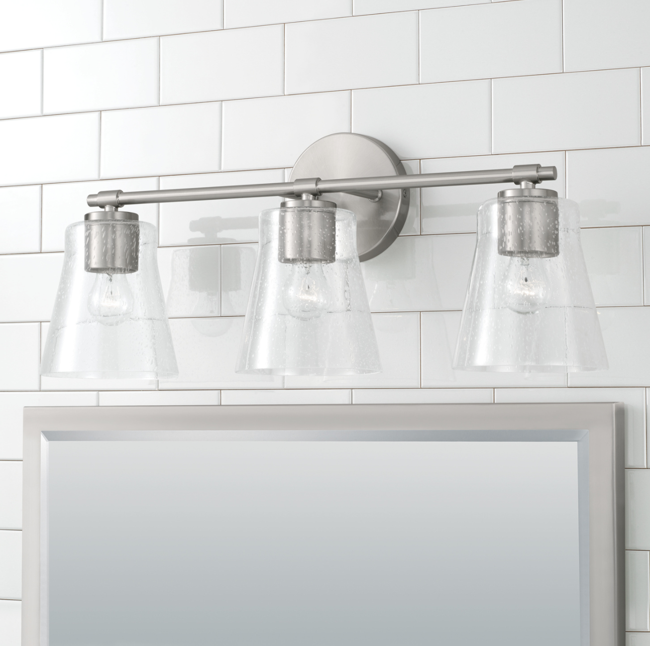 Jackie Nickel Vanity Light