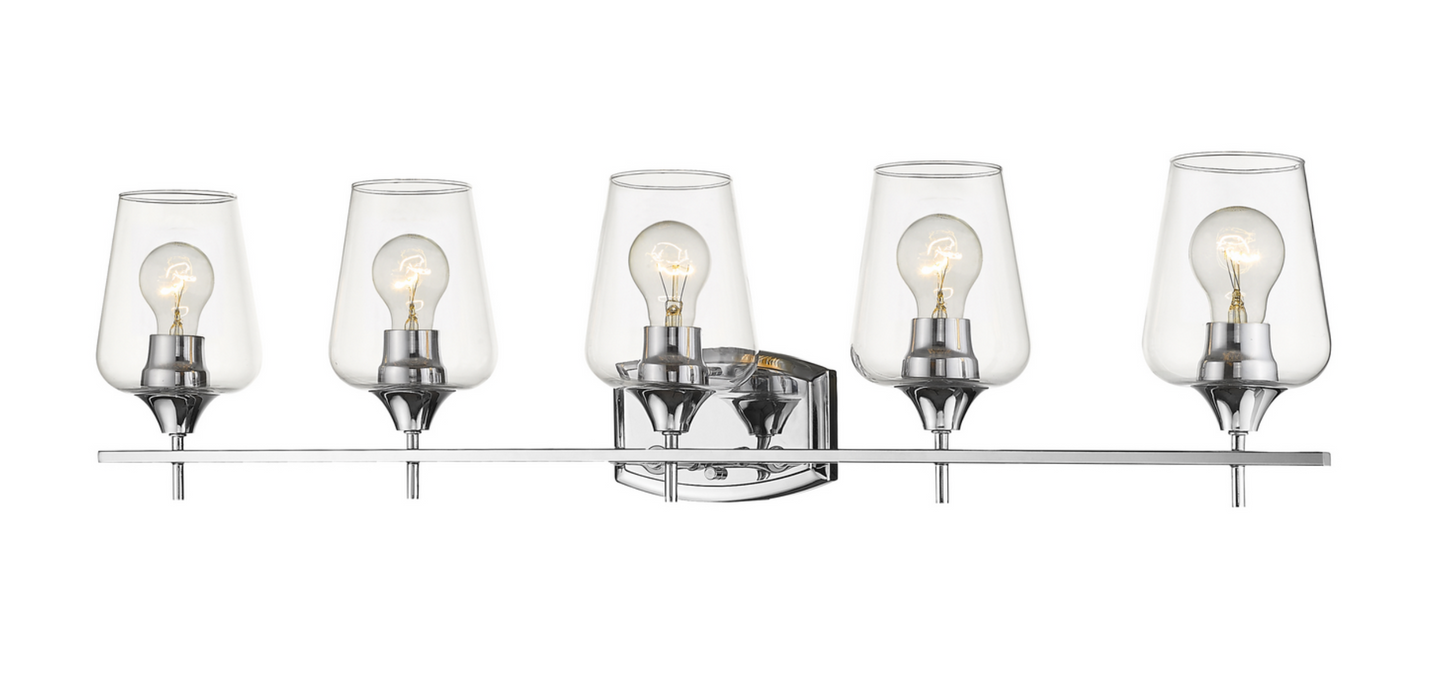 Julia Chrome Vanity Light