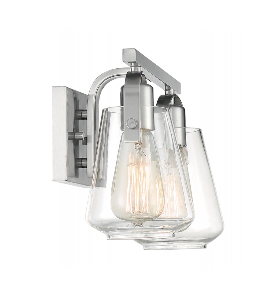 Skye Nickel Vanity Light