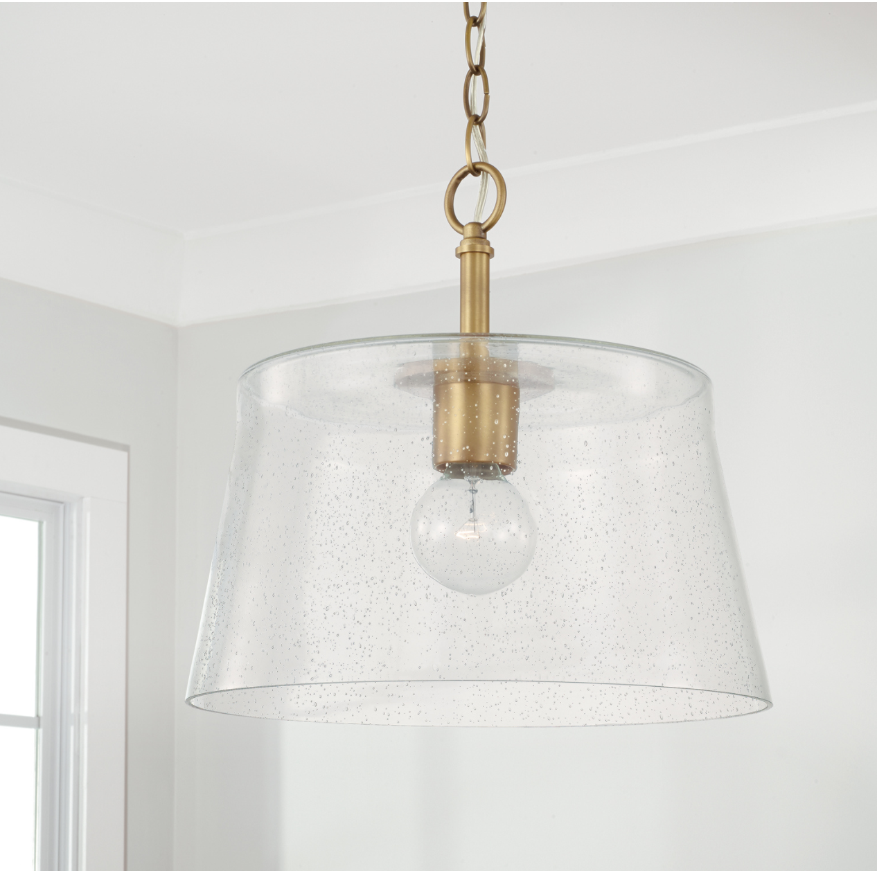 Jackie Brass Semi-Flush Mount / Pendant