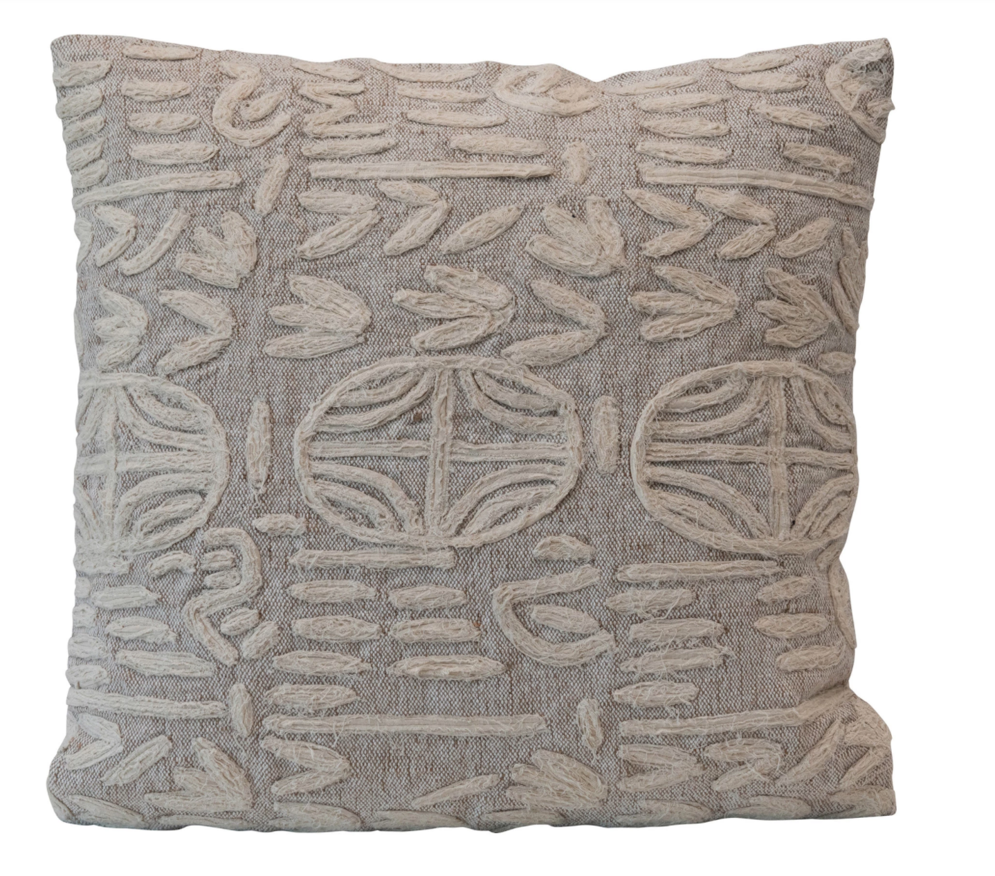 Myra Cotton & Jute Throw Pillow