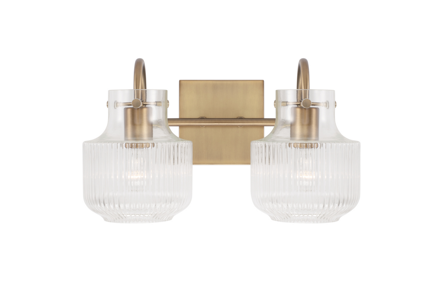 Dylan Aged Brass Vanity Light