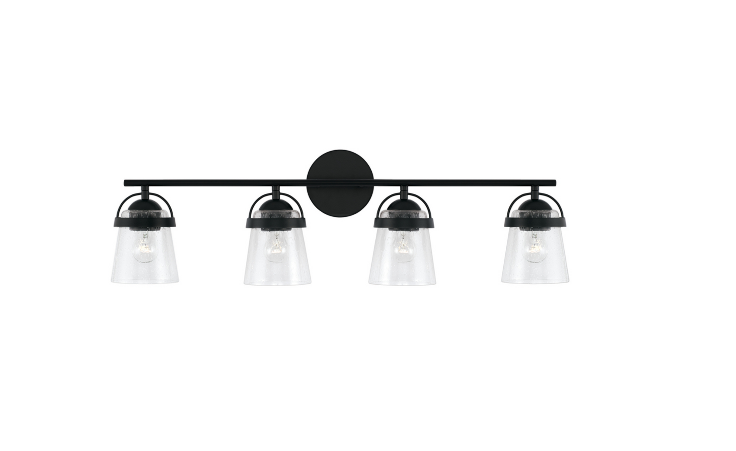 Mila Black Vanity Light