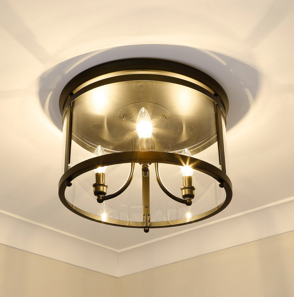 Payton 3 Light Flush Mount