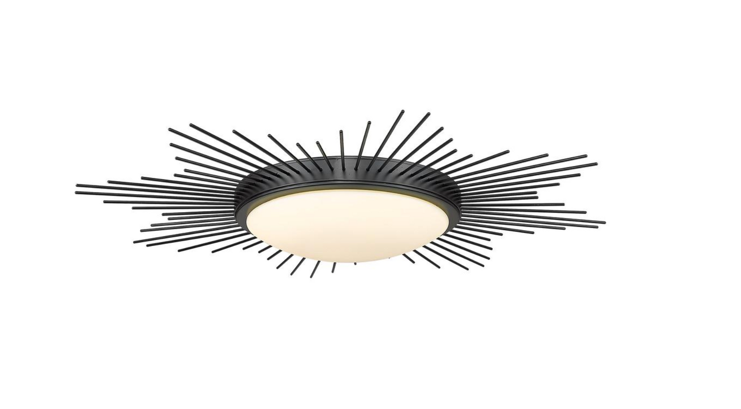 Sunburst Medium Flush Mount