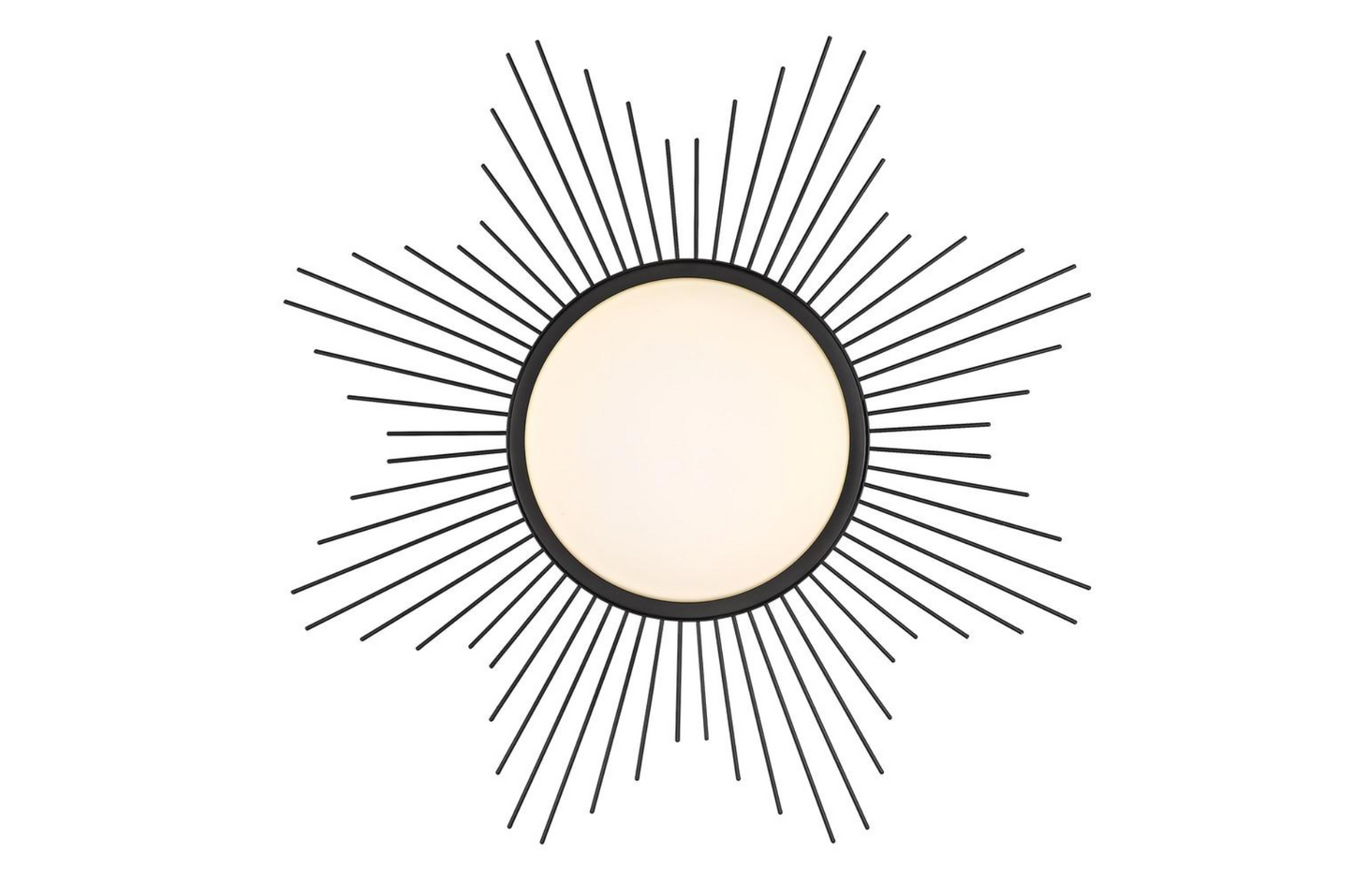 Sunburst Medium Flush Mount