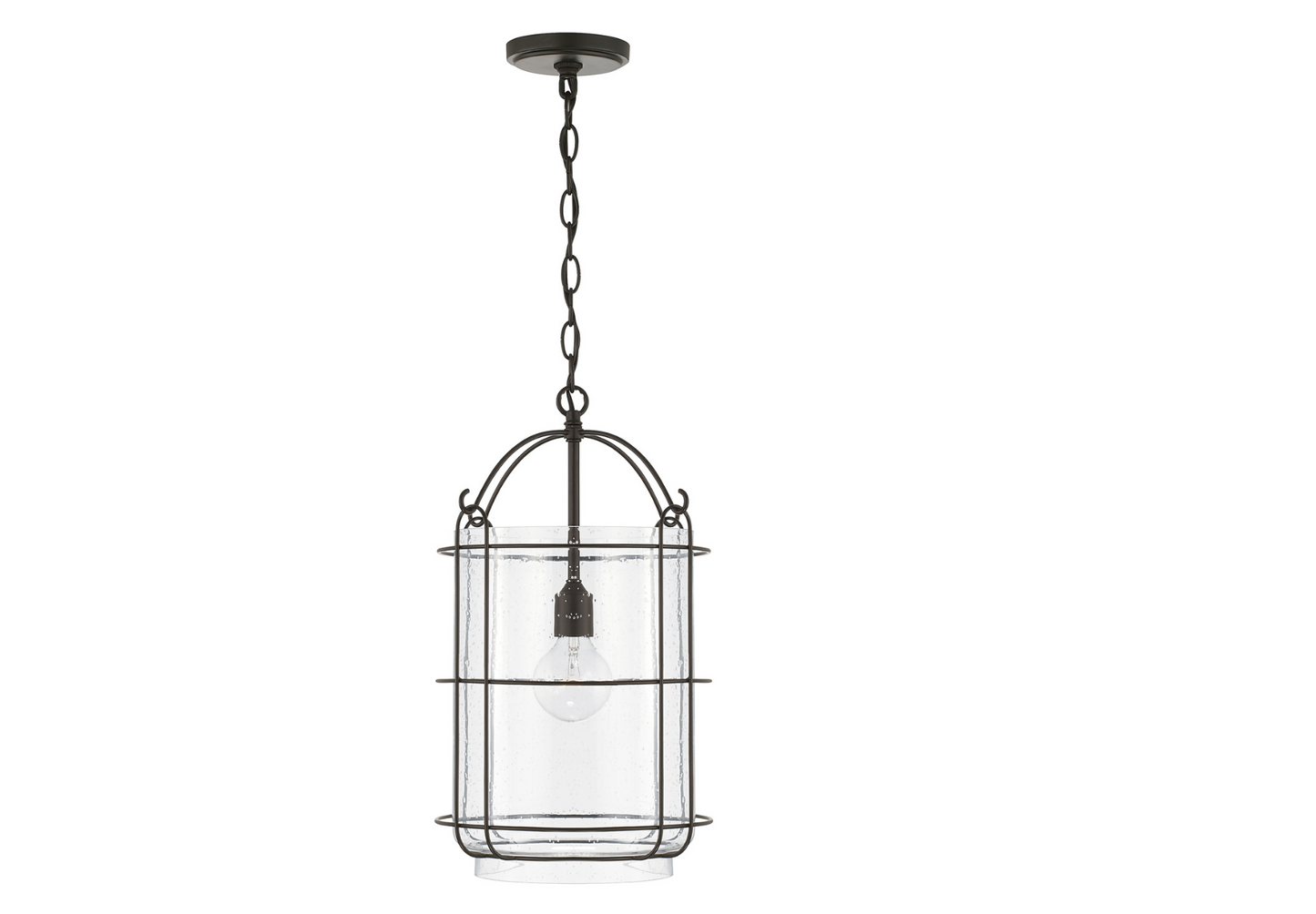 Turner Black Pendant
