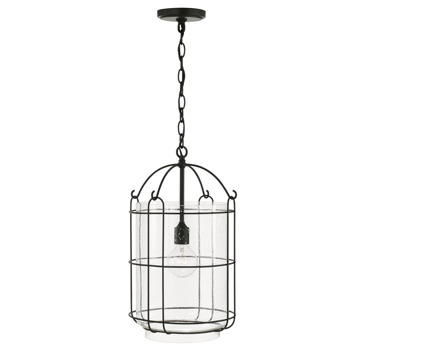 Turner Black Pendant