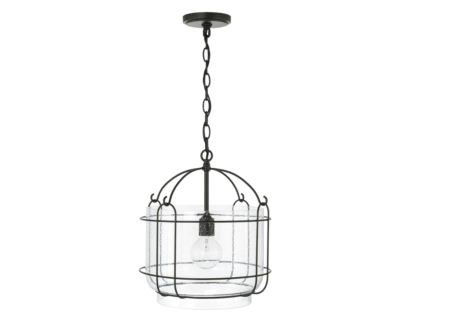 Turner Black Pendant