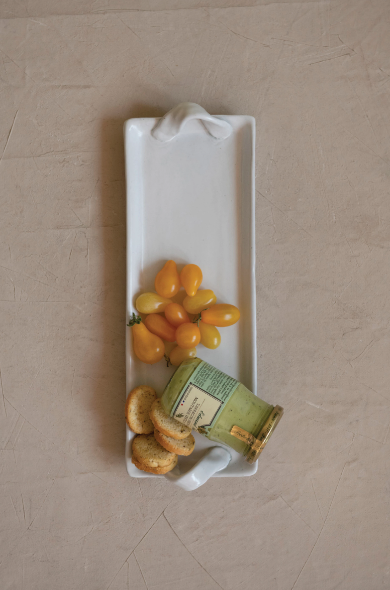 Cottage Stoneware Tray