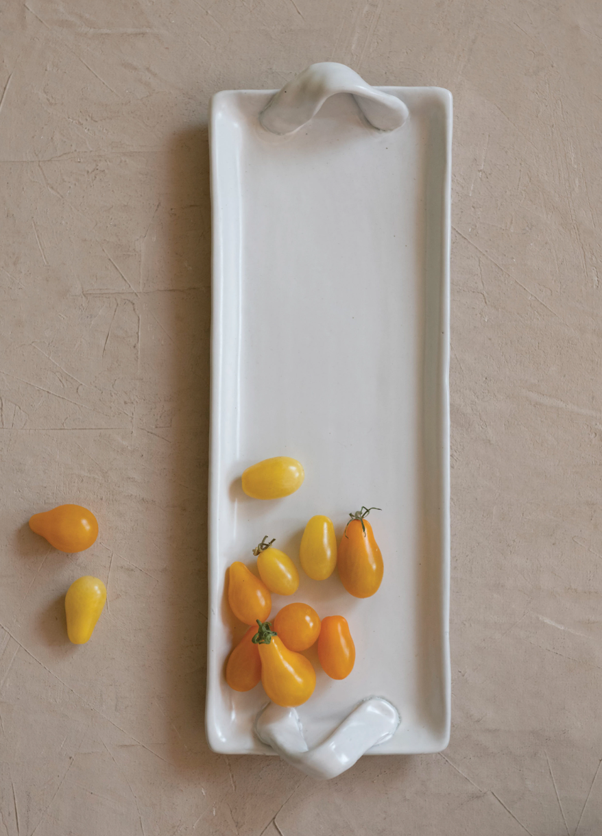 Cottage Stoneware Tray