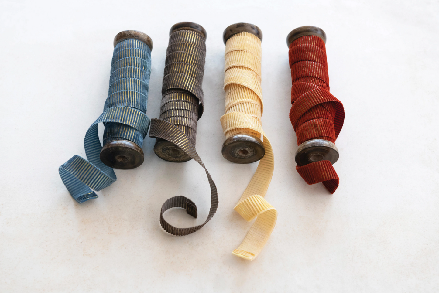 Grosgrain Ribbon on Wood Spools