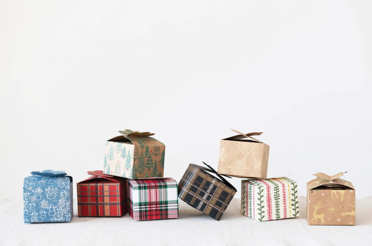 Recycled Printed Interlocking Gift Box