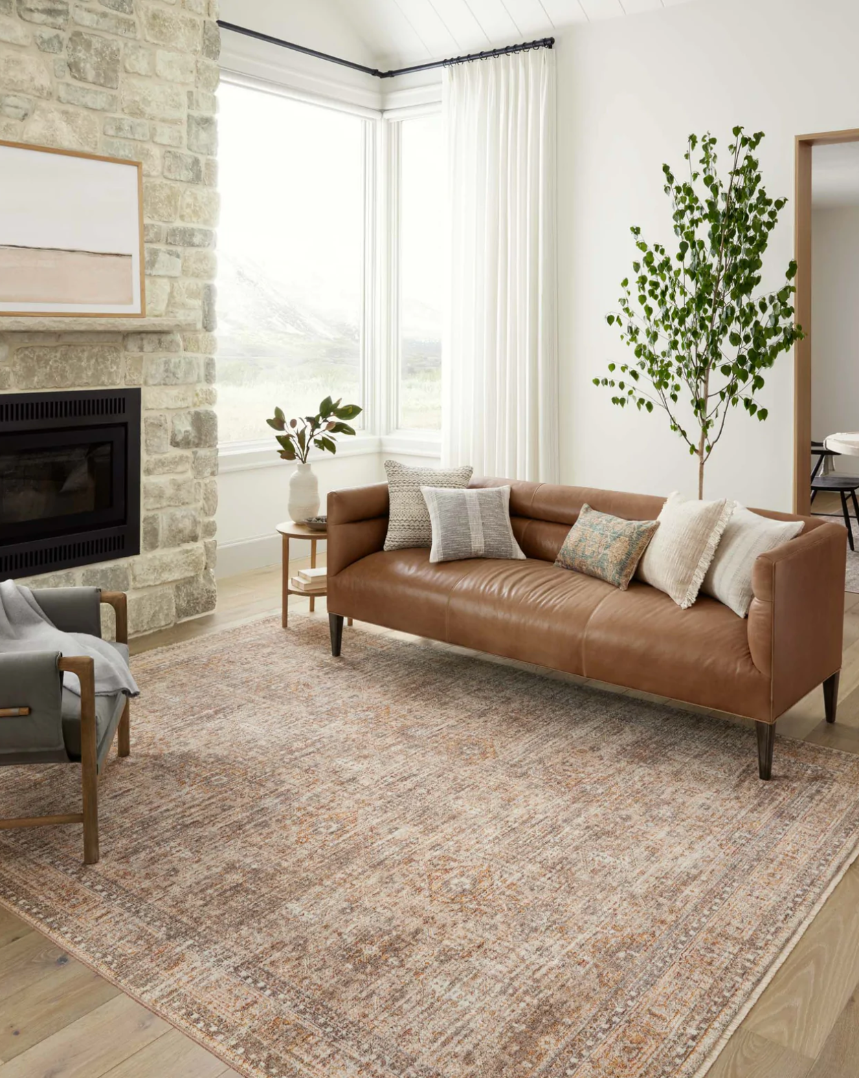 Blake Oatmeal / Spice Rug