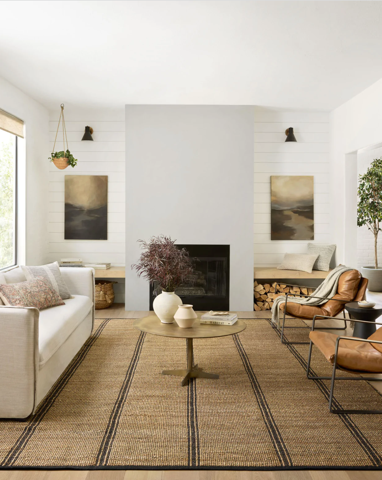 Colton Natural / Black Rug