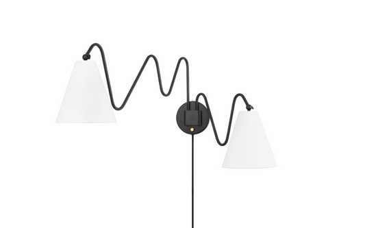 Onda Plug-in Wall Sconce