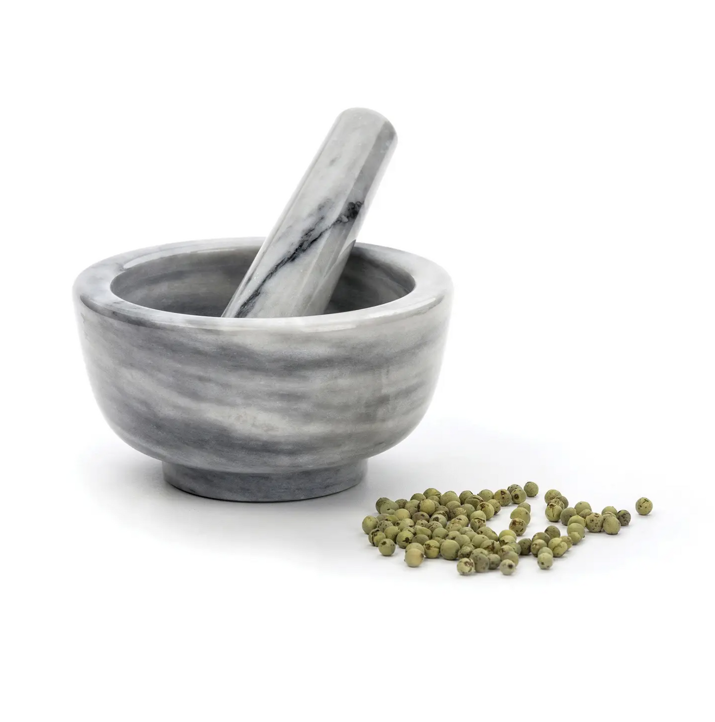 Marble Mortar and Pestle